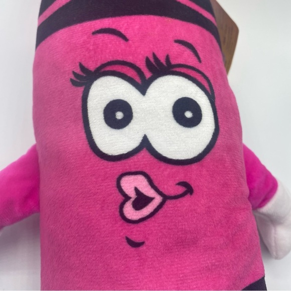 Crayola JAZZBERRY Plush JAM PINK CRAYON CHARACTER 18" Stuffed Iazberry iam Iazzy - Picture 10 of 10